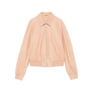 Desa 1972 Women Leather Raglan Bomber Jacket